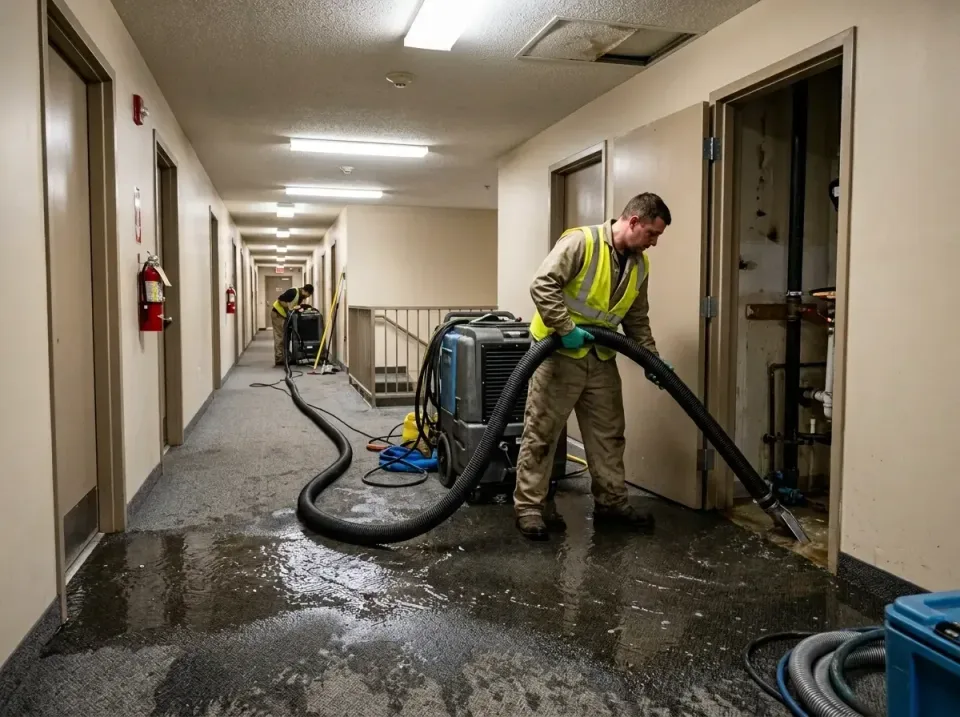 multi-unit-apartment-hallway-f-005 — frequently asked questions, Emergency Burst Pipe Water Extraction & Removal in Gardner,…